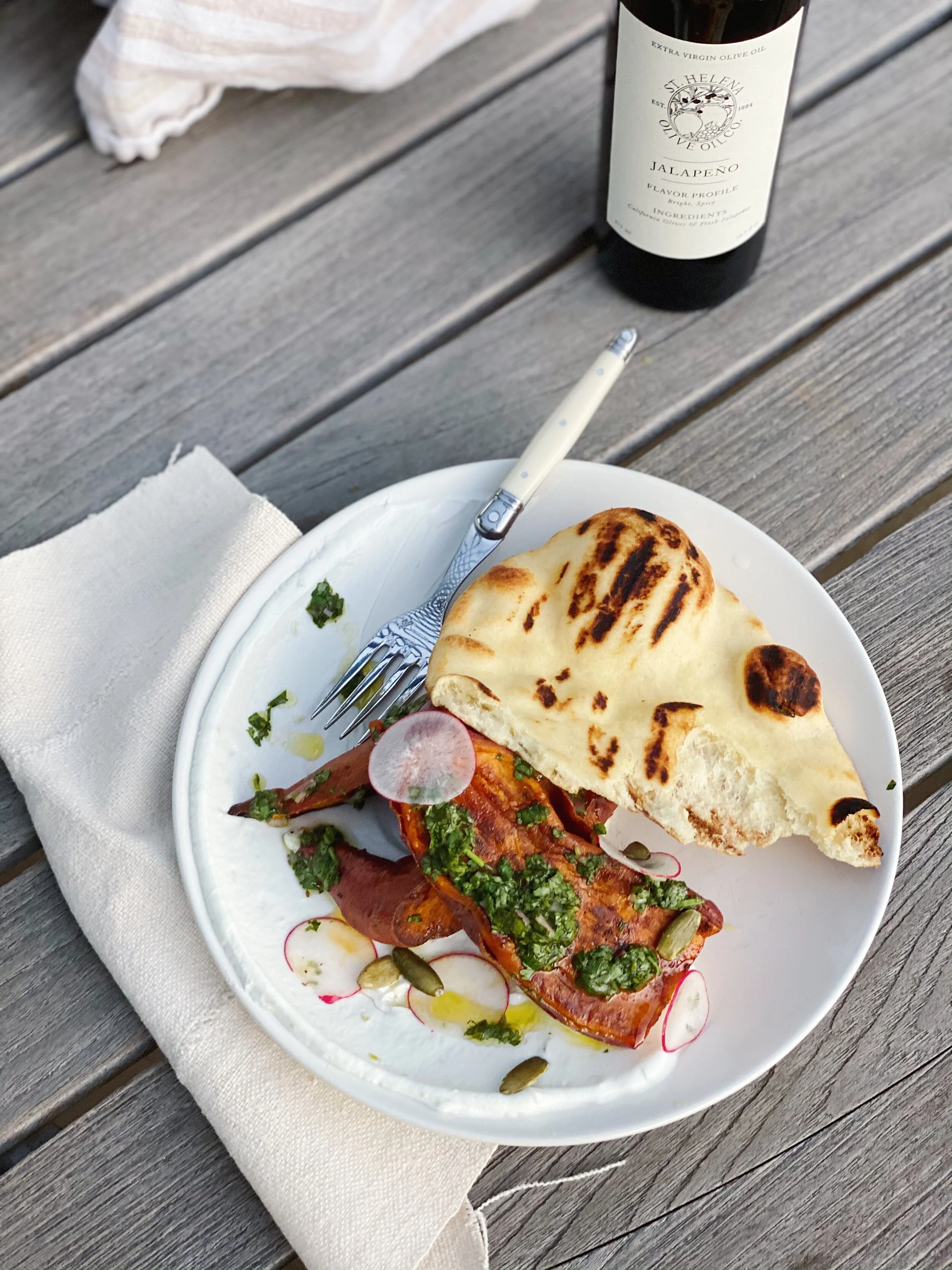 The Perfect Fall Sweet Potato Dish with St. Helena Olive Oil Co.'s